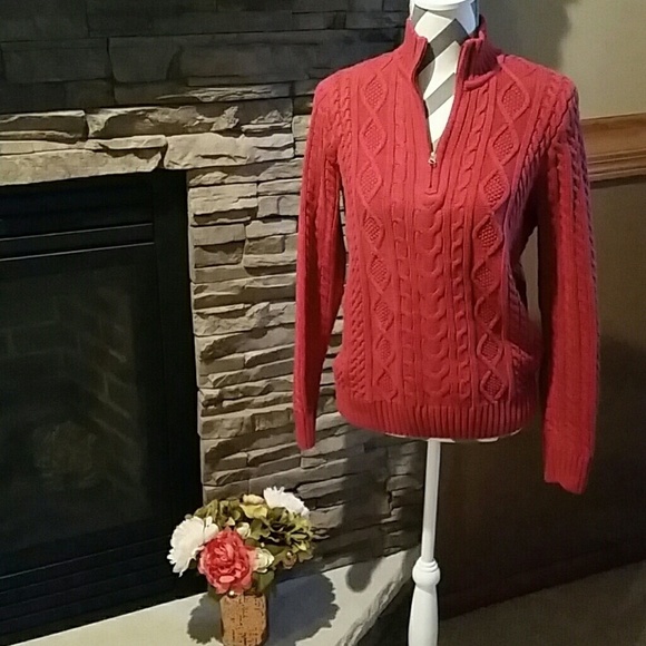 3/4 Zip Sweater - Picture 1 of 2